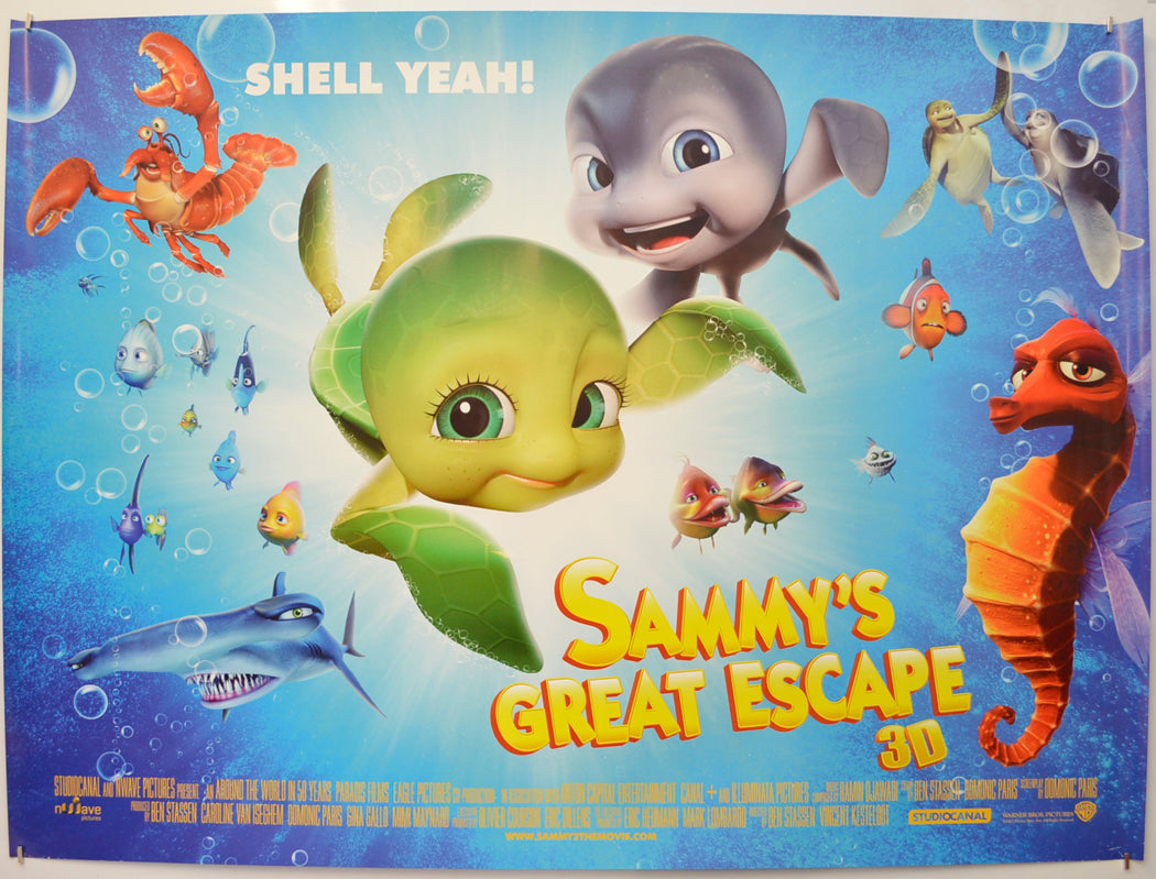 Sammy's Great Escape Original Quad Poster - Film Poster - Movie Poster