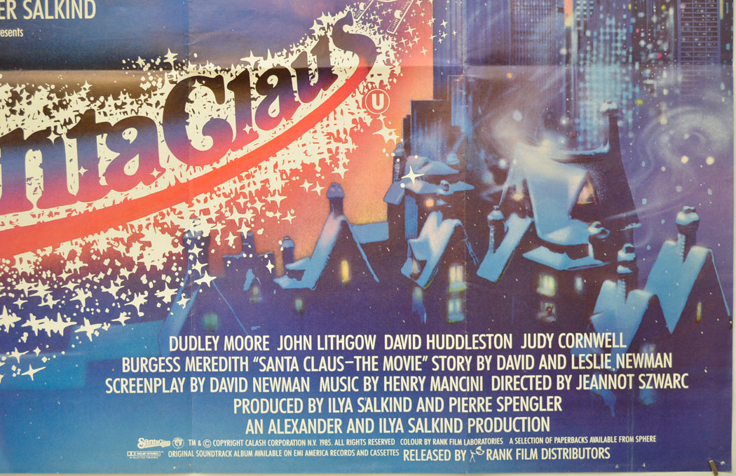 SANTA CLAUS (Bottom Right) Cinema Quad Movie Poster