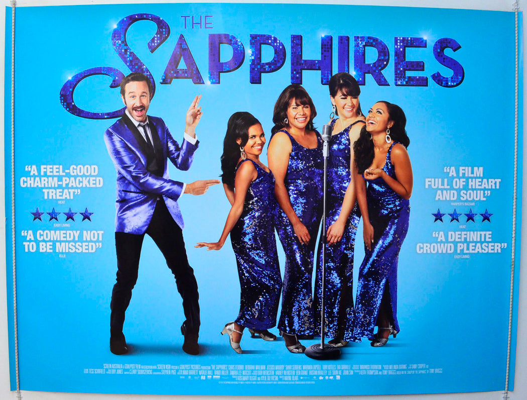 The Sapphires Original British Quad Poster - Film Poster - Movie Poster