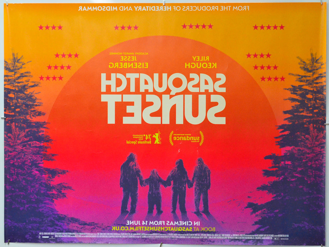Sasquatch Sunset (Back) Cinema Quad Movie Poster