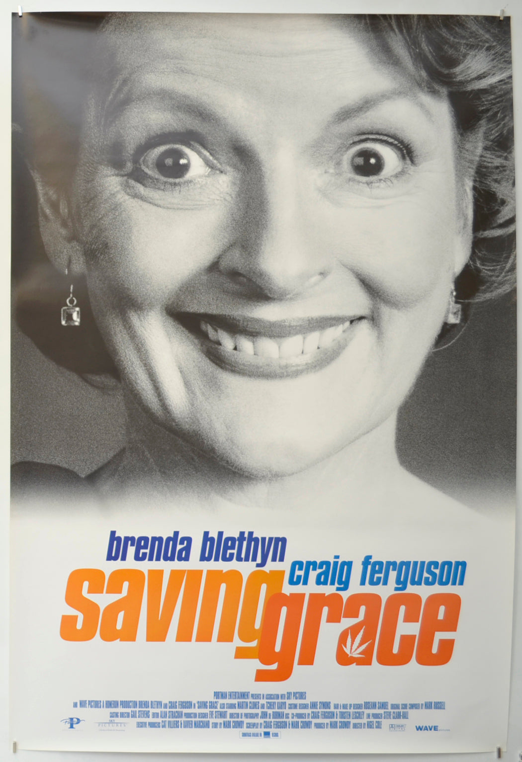 Saving Grace Original One Sheet Poster - Film Poster - Movie Poster