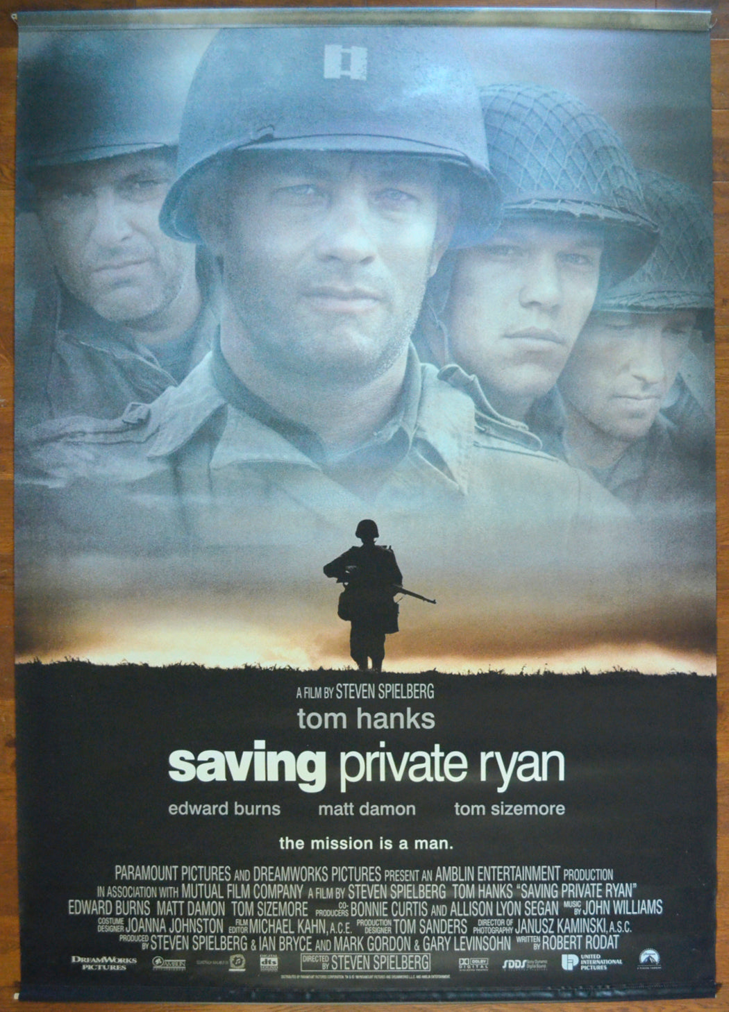 SAVING PRIVATE RYAN Cinema BANNER – Back View