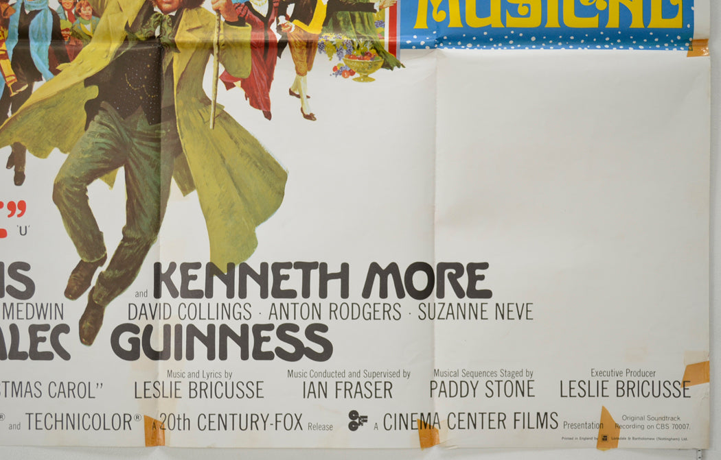 SCROOGE (Bottom Right) Cinema Quad Movie Poster