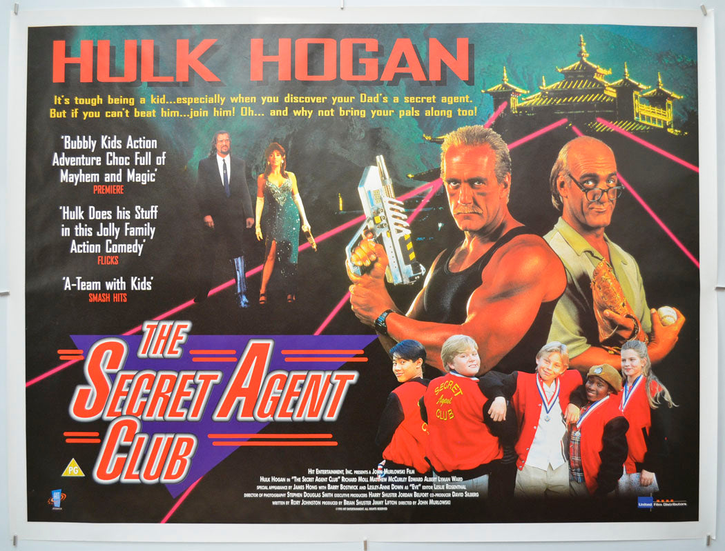 The Secret Agent Club Original Quad Poster - Film Poster - Movie Poster