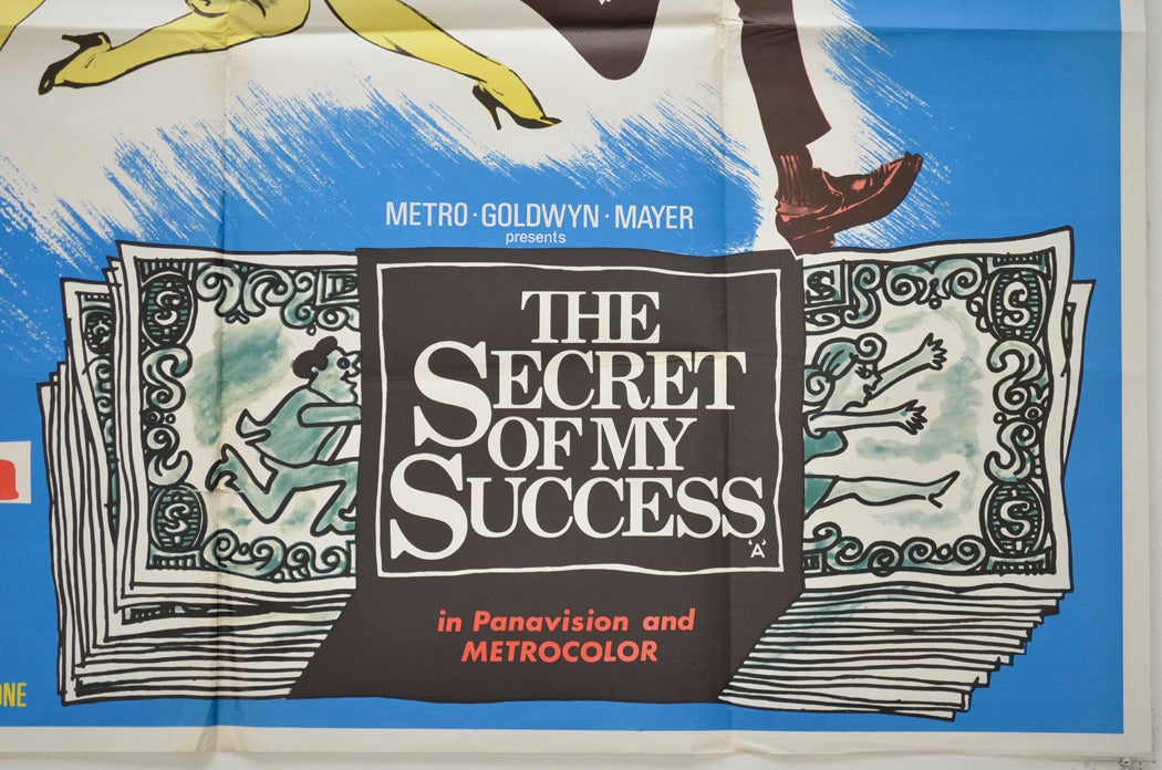 THE SECRET OF MY SUCCESS (Bottom Right) Cinema Quad Movie Poster