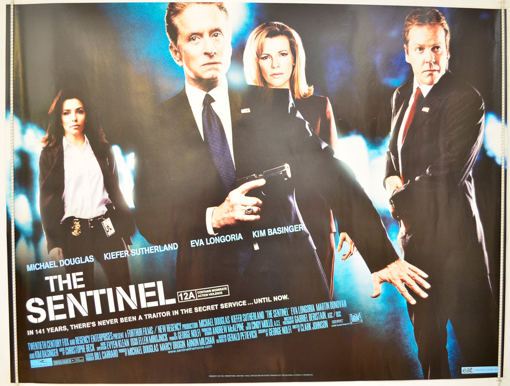 The Sentinel Original Quad Poster - Film Poster - Movie Poster
