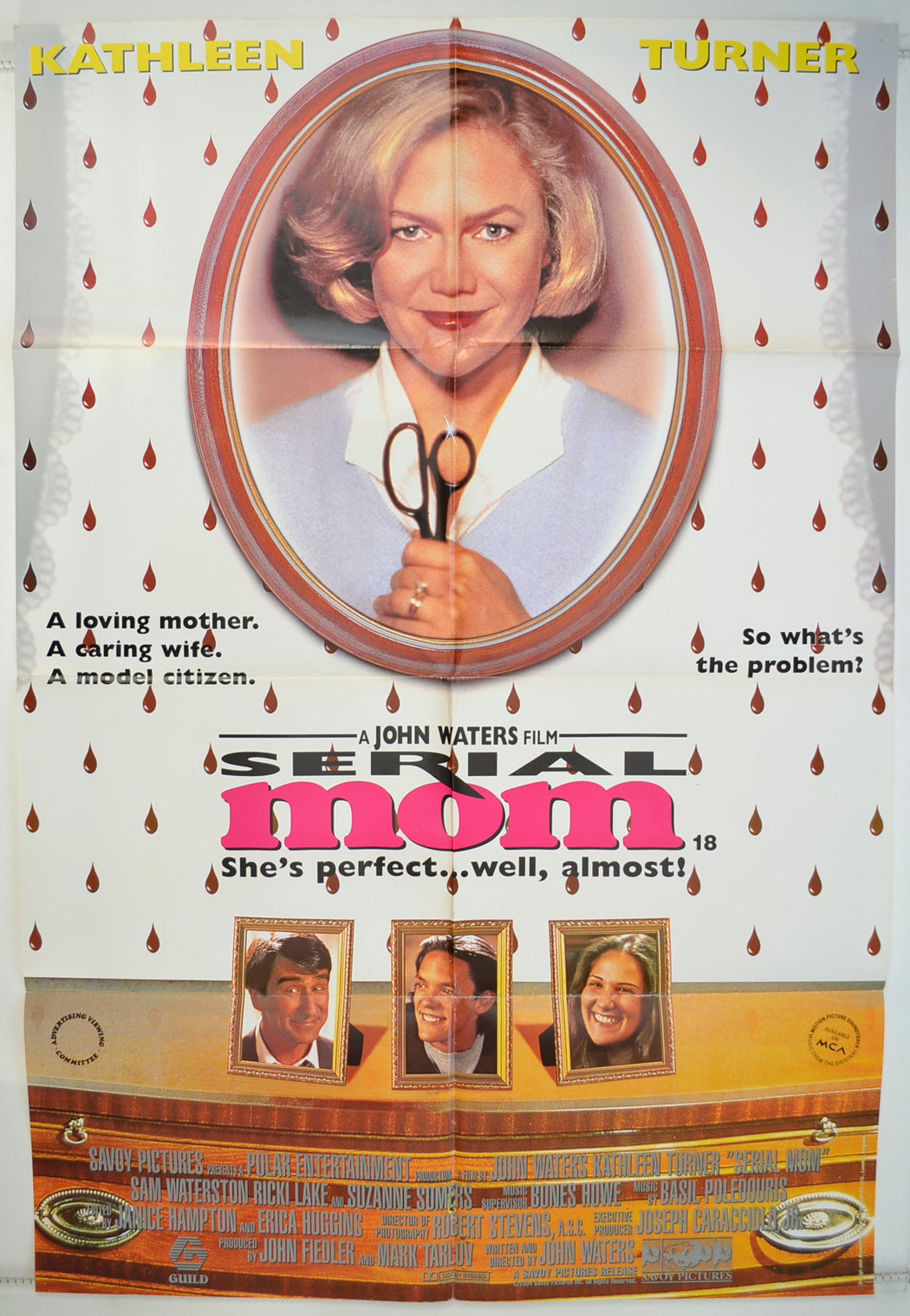 Serial Mom Original One Sheet Poster - Film Poster - Movie Poster