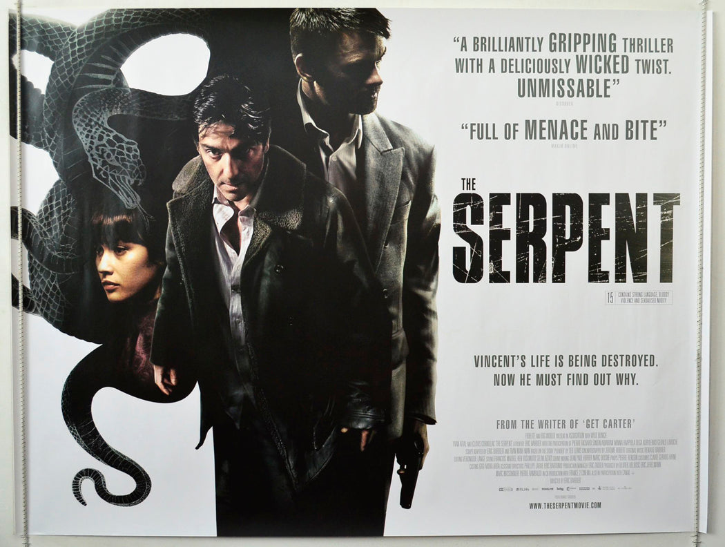 The Serpent a k a Le Serpent Original British Quad Poster Movie the-serpent-a-k-a-le-serpent-original-british-quad-poster-movie