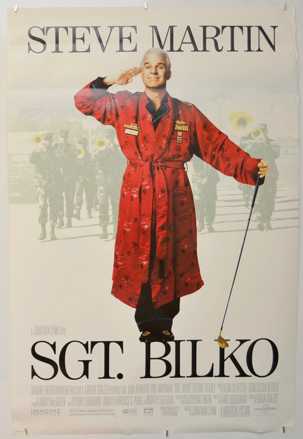 Sgt. Bilko Original One Sheet Poster - Film Poster - Movie Poster