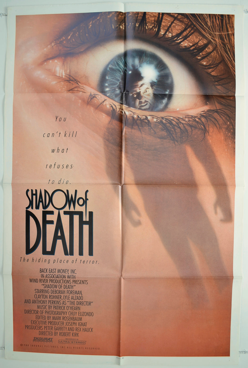 Shadow Of Death (a.k.a. Destroyer) Original One Sheet Poster - Film Poster - Movie Poster