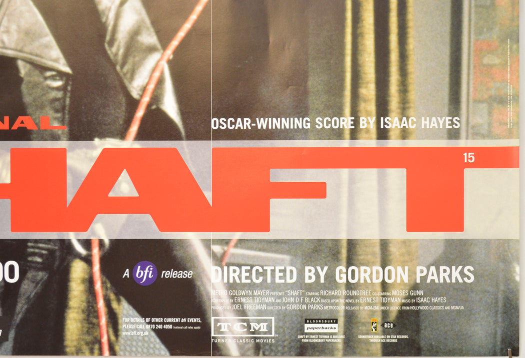 SHAFT (Bottom Right) Cinema Quad Movie Poster