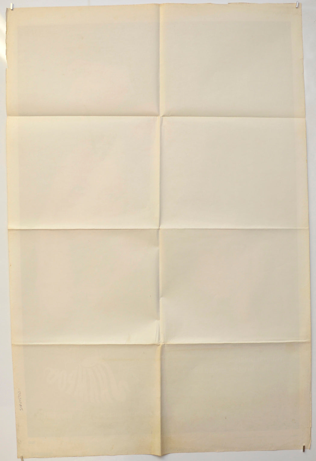 SHAMPOO (Back) Cinema One Sheet Movie Poster