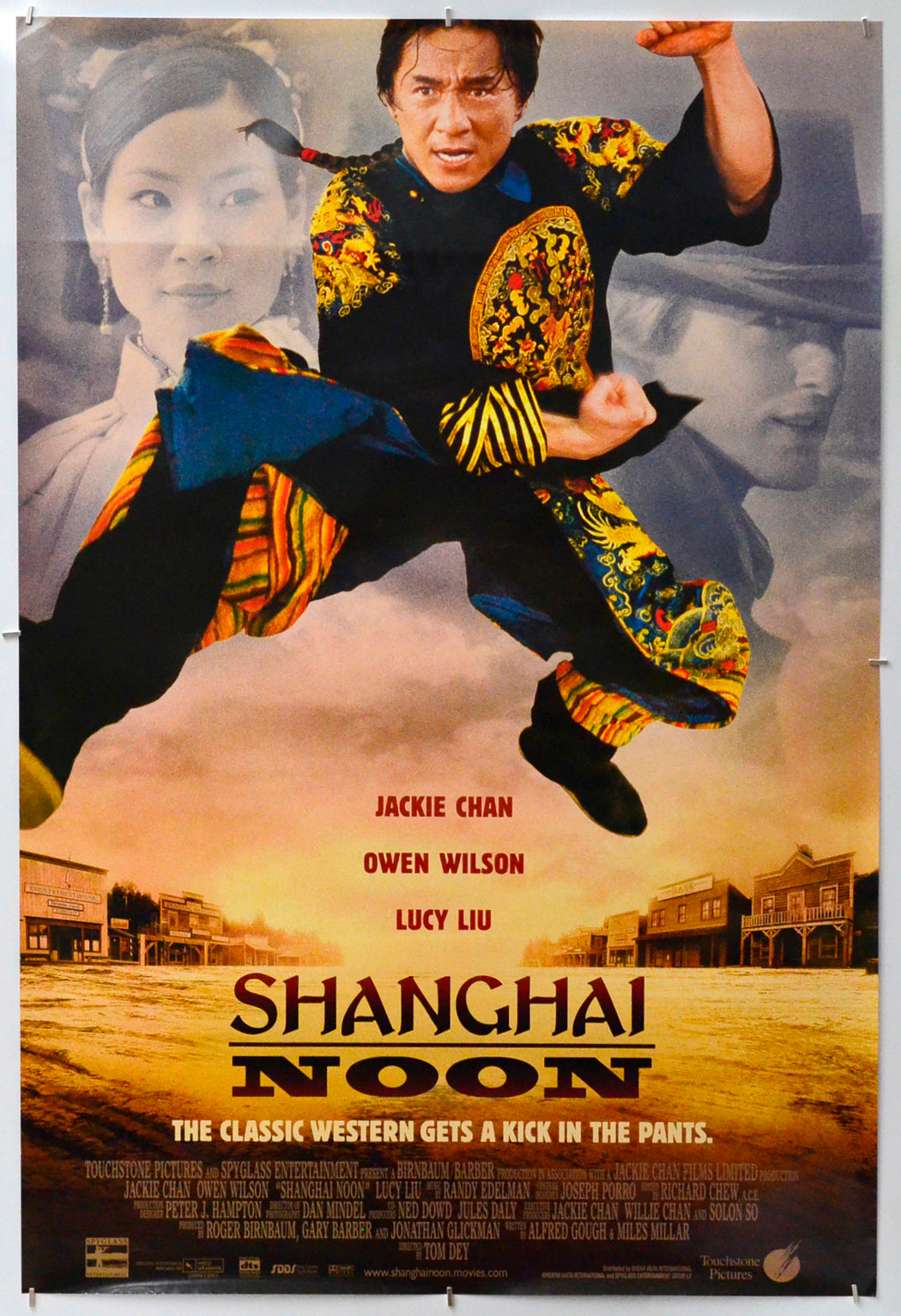 Shanghai Noon” Original One Sheet Poster Film Poster Movie