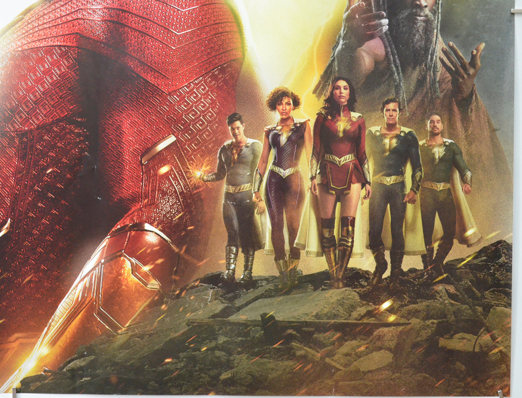 SHAZAM! FURY OF THE GODS (Bottom Right) Cinema Quad Movie Poster