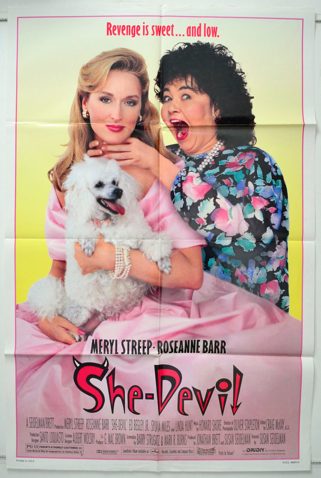 She-Devil Original One Sheet Poster - Movie Poster