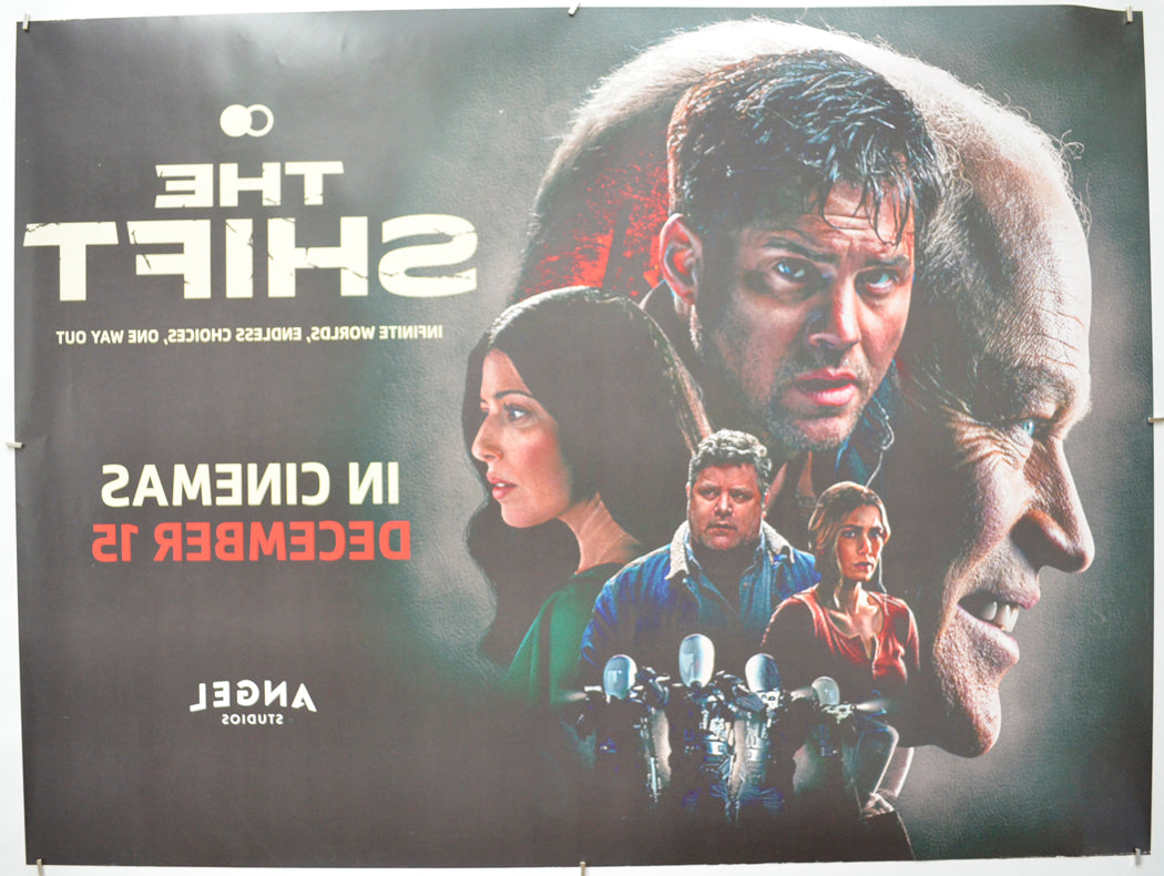 THE SHIFT (Back) Cinema Quad Movie Poster