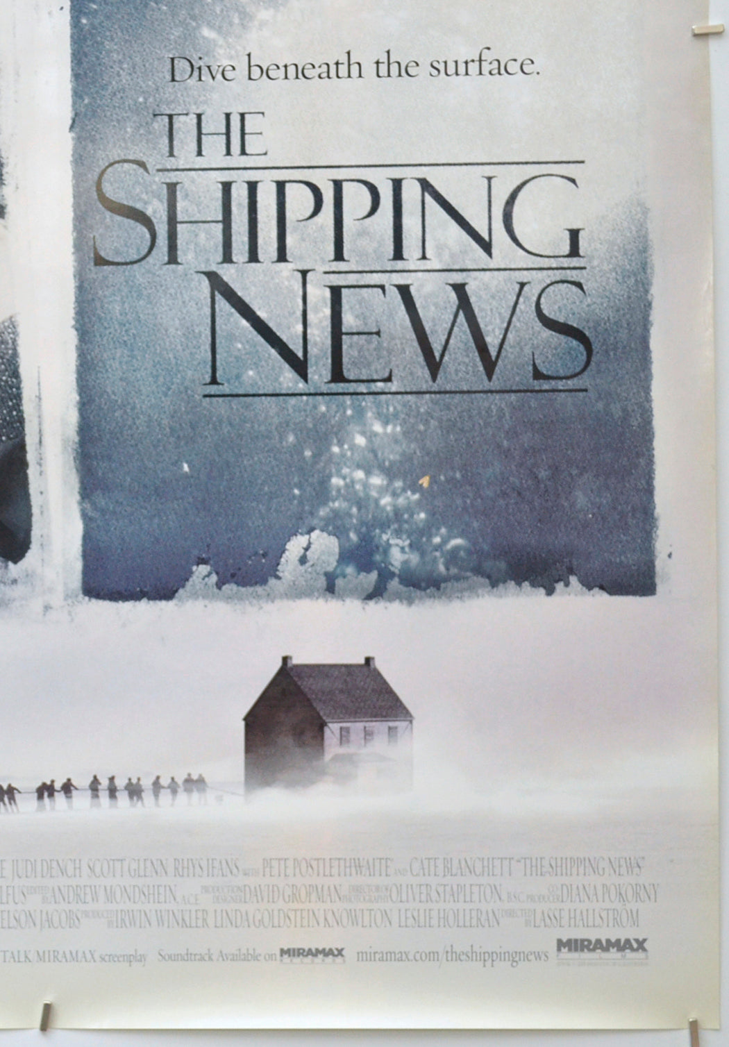 THE SHIPPING NEWS (Bottom Right) Cinema One Sheet Movie Poster