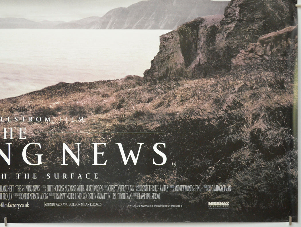THE SHIPPING NEWS (Bottom Right) Cinema Quad Movie Poster