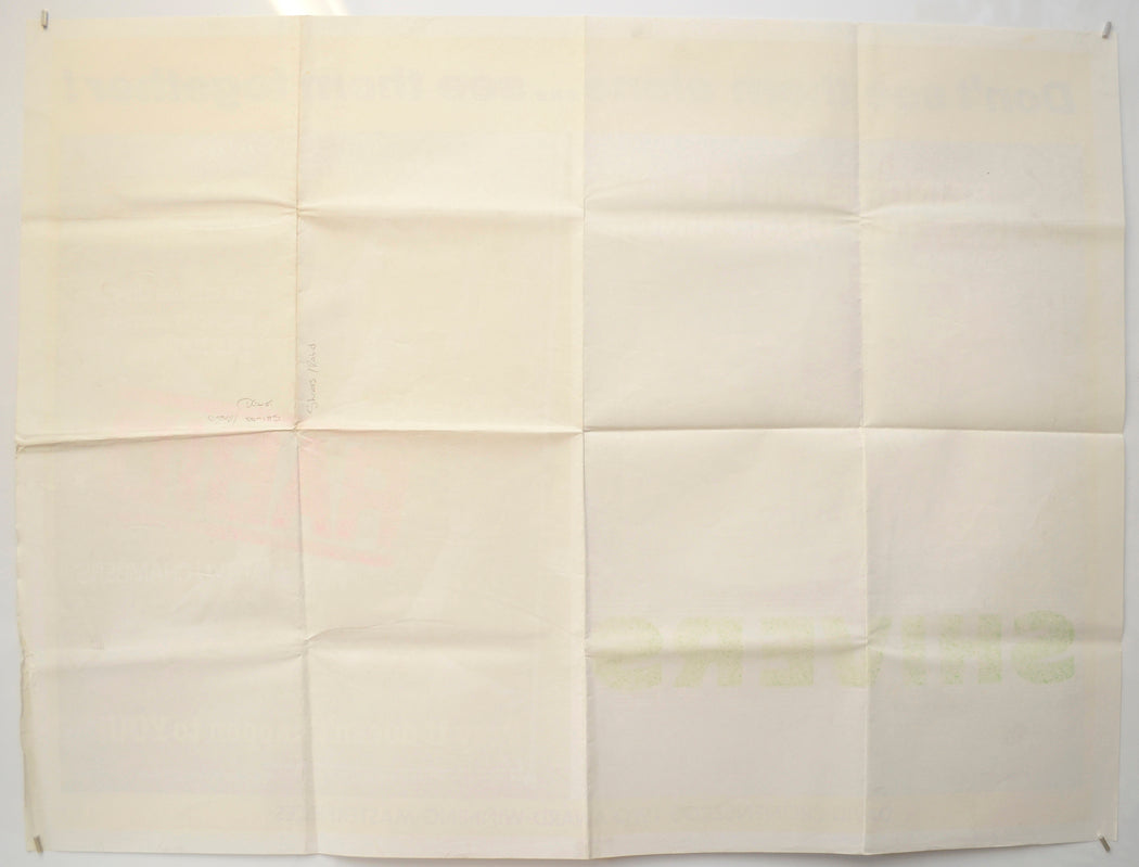 SHIVERS / RABID (Back) Cinema Quad Movie Poster