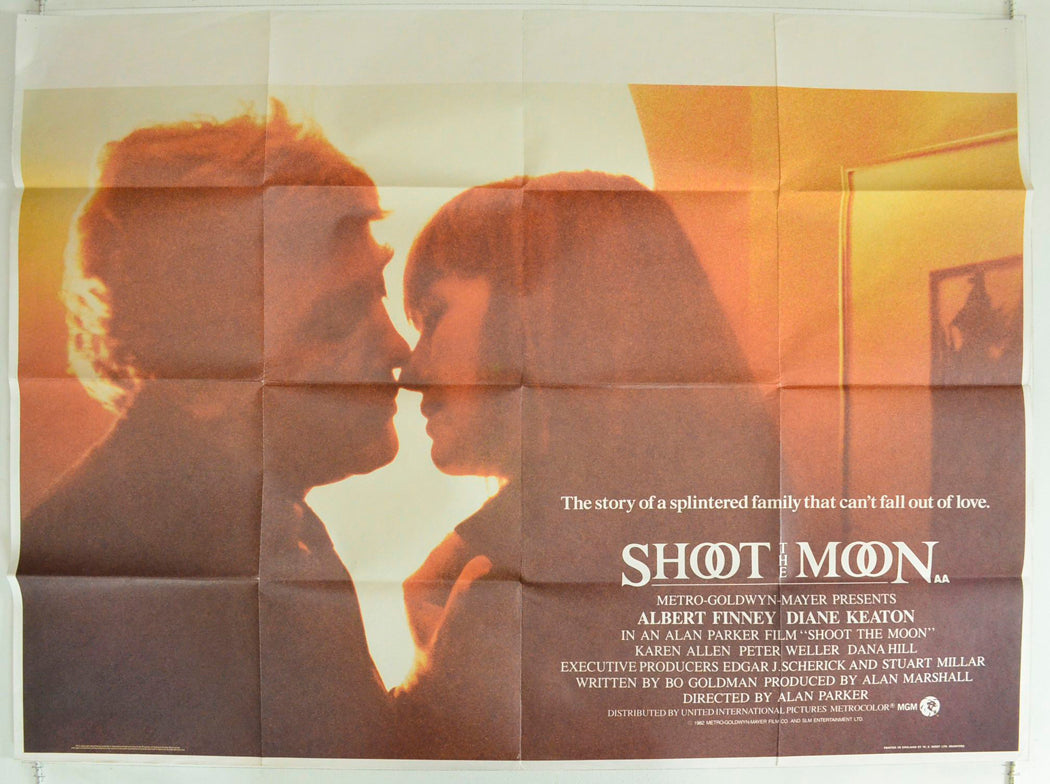 Shoot The Moon Original British Quad Poster - Film Poster - Movie Poster