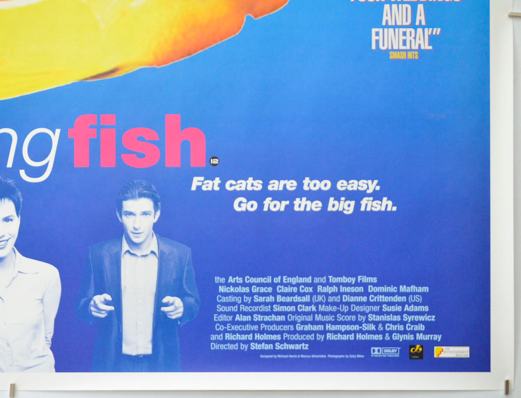SHOOTING FISH (Bottom Right) Cinema Quad Movie Poster