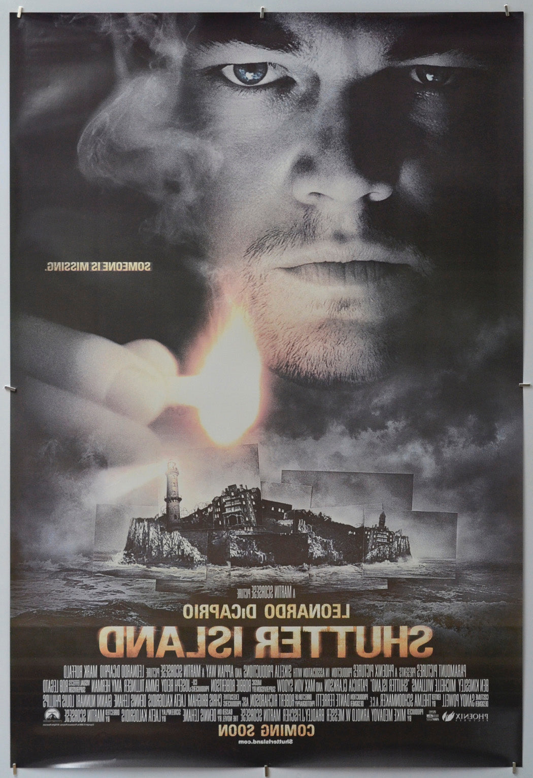 Shutter Island (Back) Cinema One Sheet Movie Poster