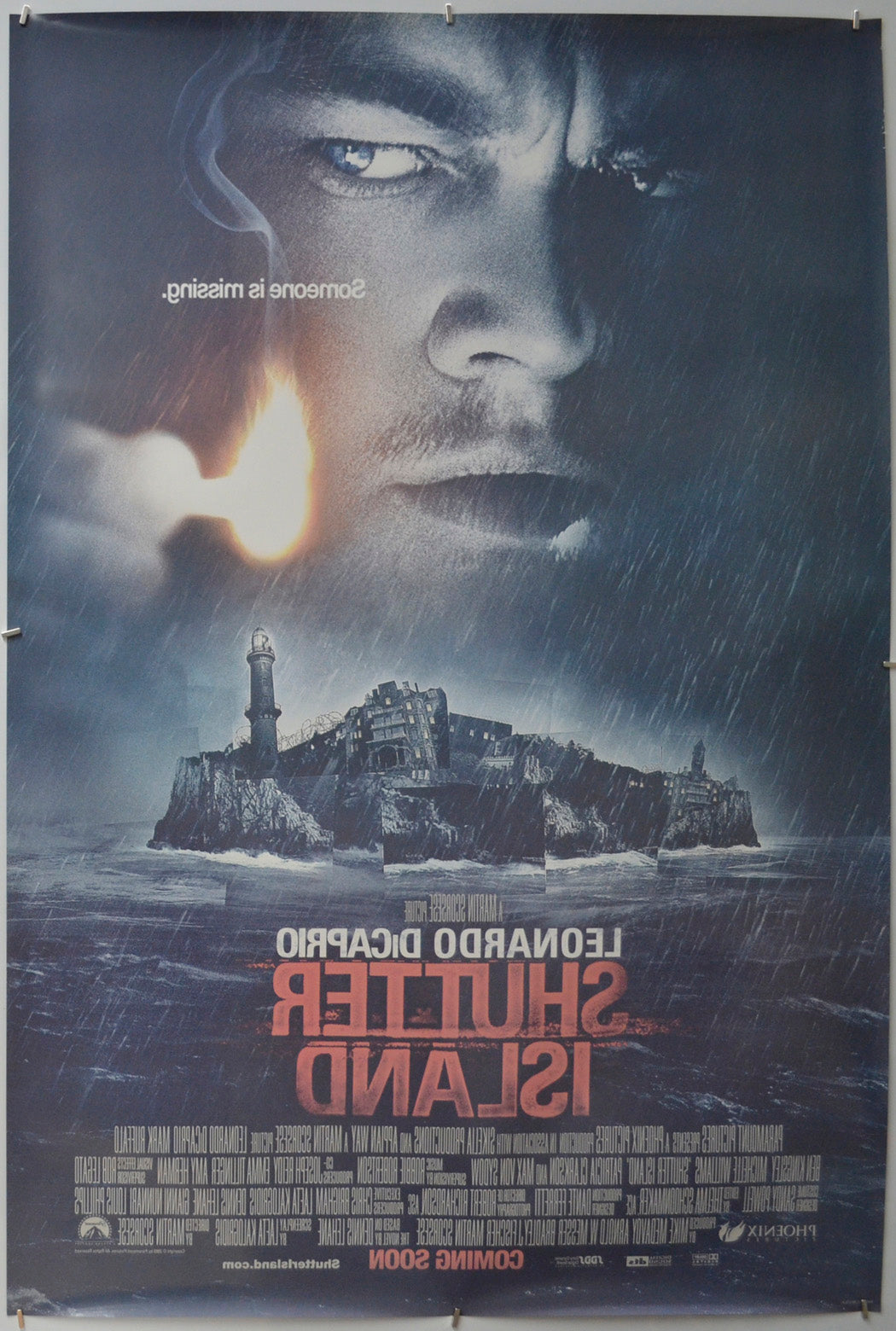 Shutter Island (Back) Cinema One Sheet Movie Poster