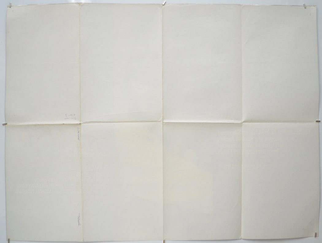 SILKWOOD (Back) Cinema Quad Movie Poster