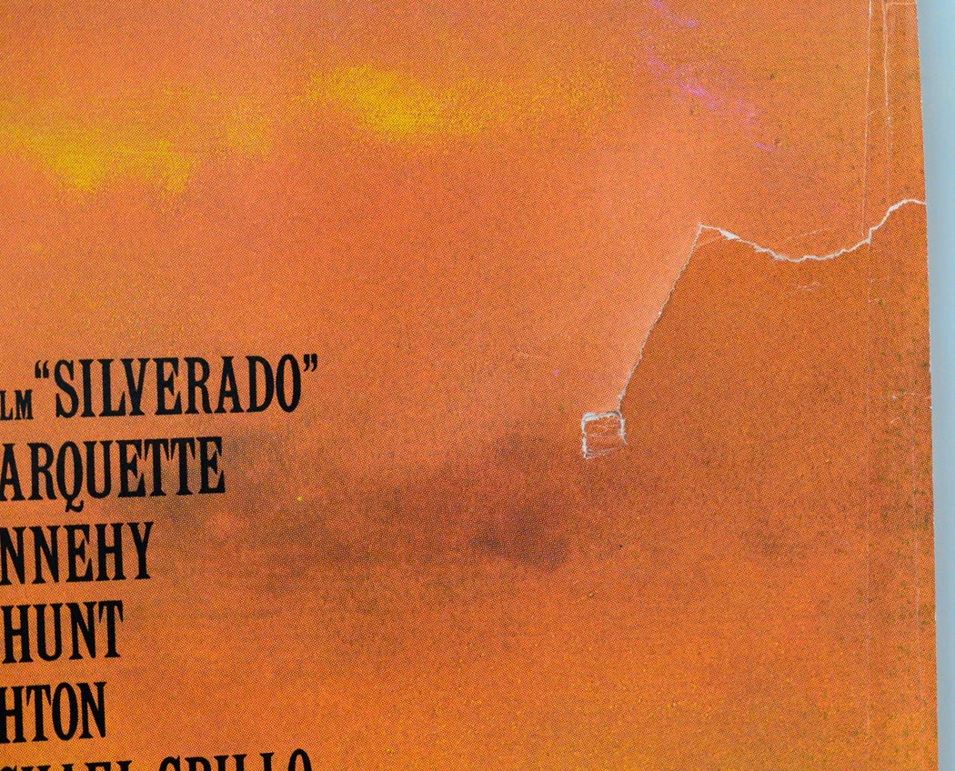 Silverado (Back) Cinema Quad Movie Poster