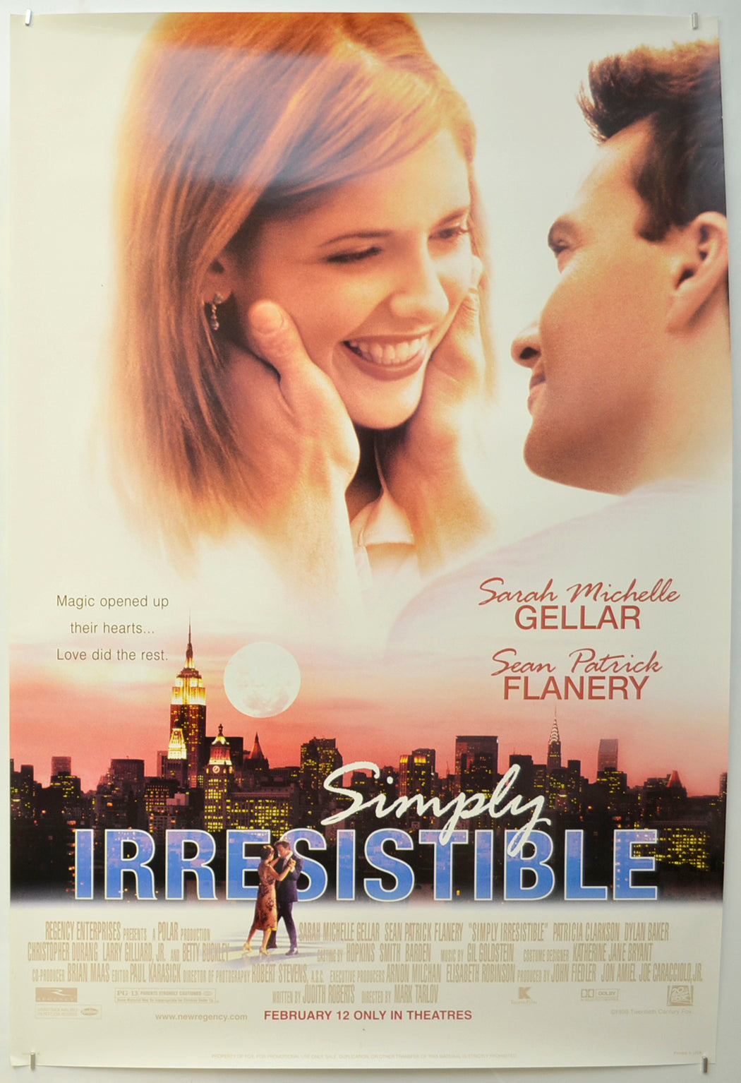 Simply Irresistible Original One Sheet Poster - Film Poster - Movie Poster