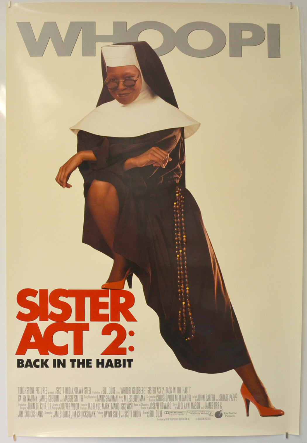 Sister Act 2 : Back In The Habbit Original One Sheet Poster - Film Poster - Movie Poster