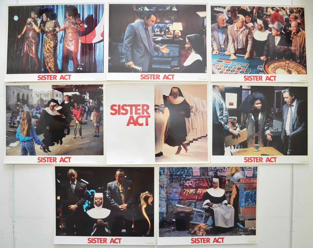 Sister Act Set of 8 Original Cinema Lobby Cards
