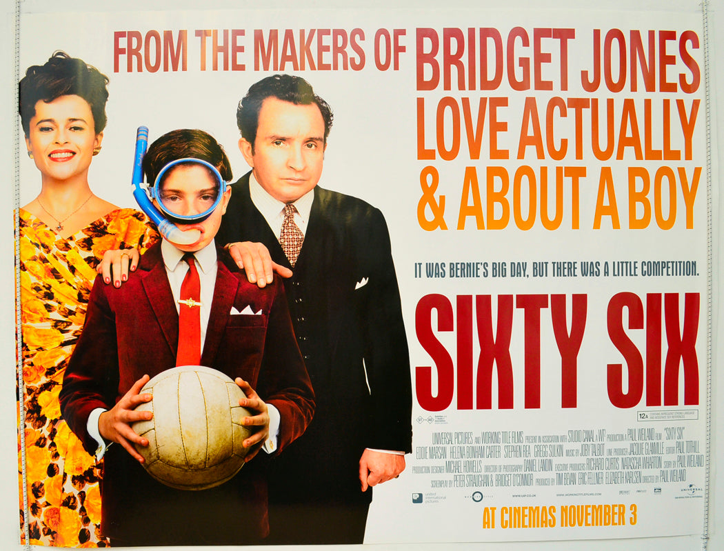 Sixty Six Original British Quad Poster - Film Poster - Movie Poster