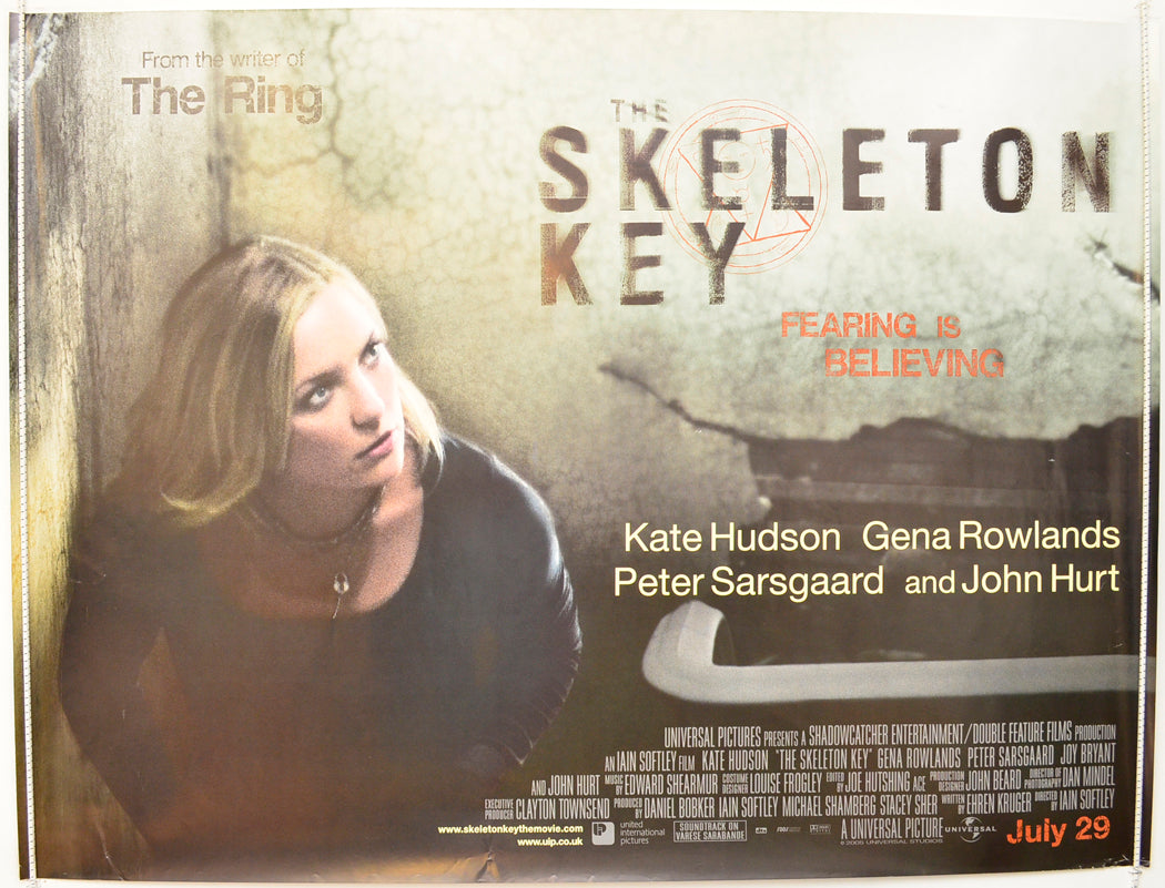 The Skeleton Key Original Quad Poster - Film Poster - Movie Poster
