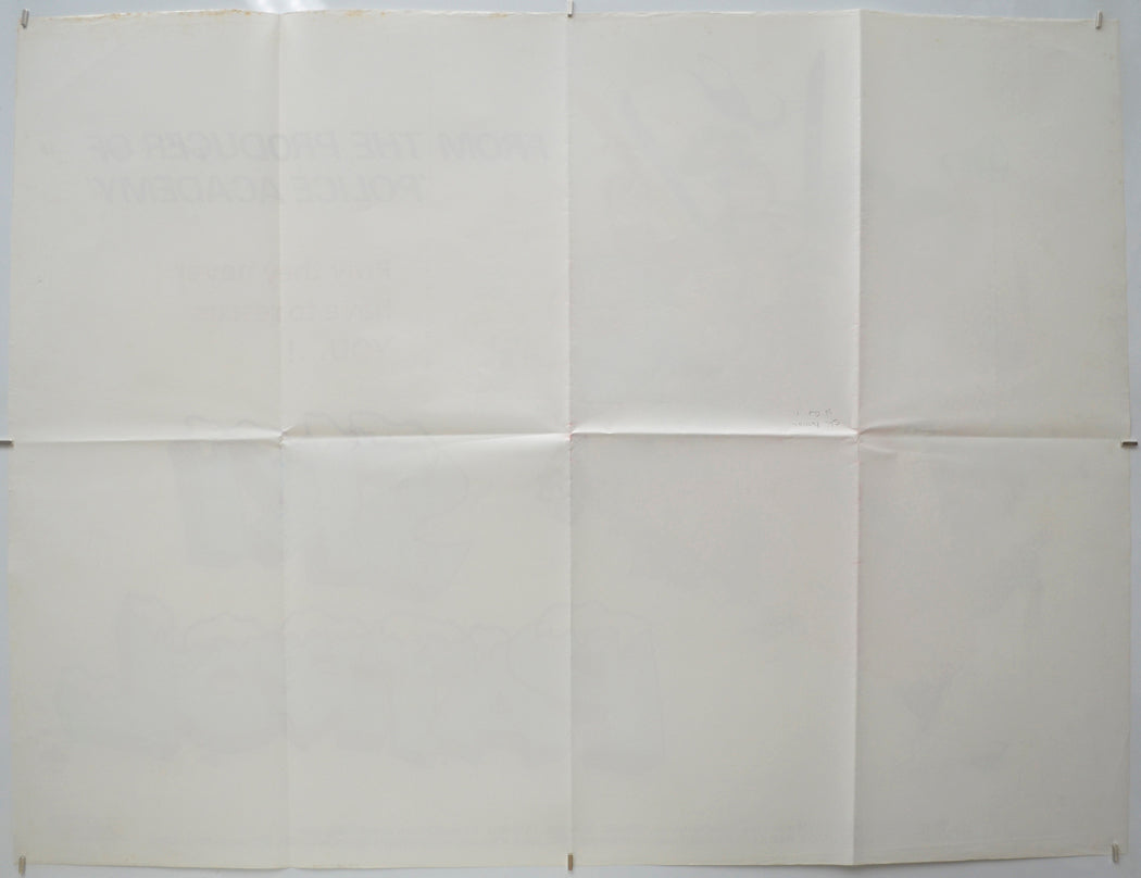 SKI PATROL (Back) Cinema Quad Movie Poster