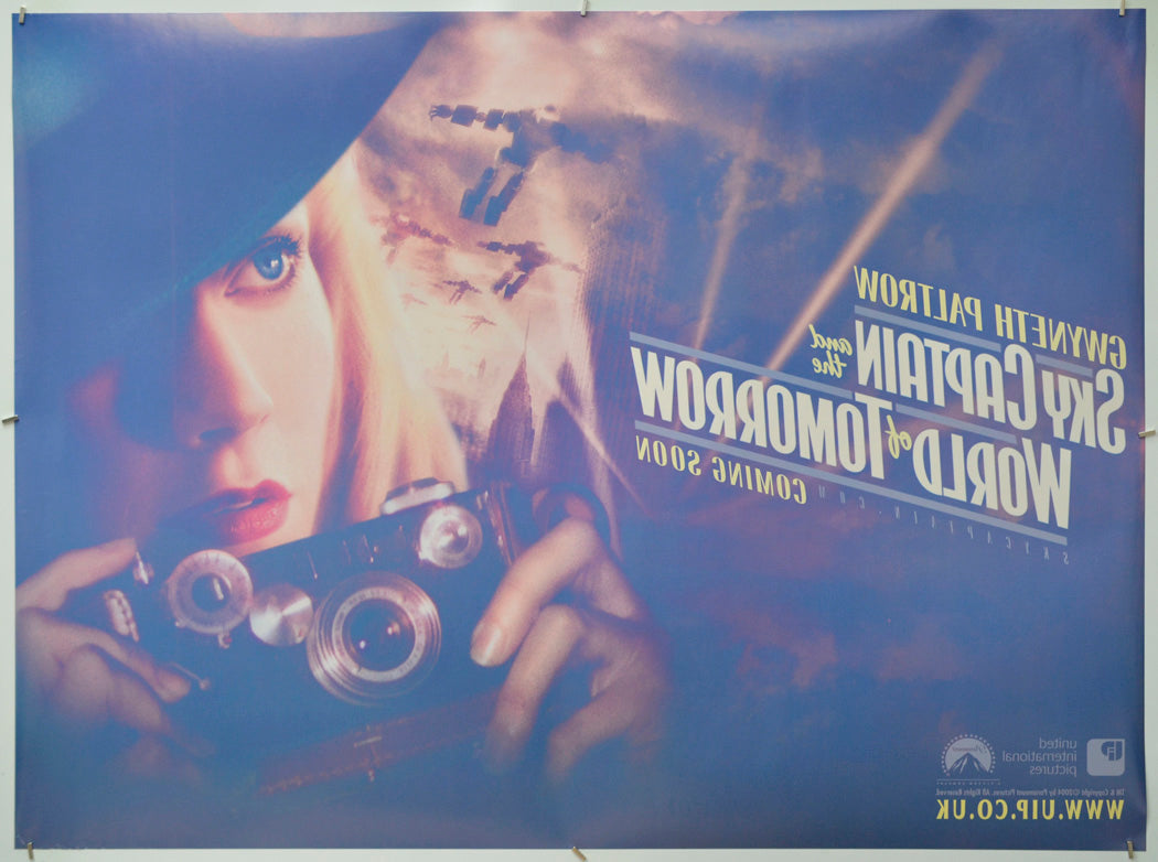 Sky Captain And The World Of Tomorrow (Back) Cinema Quad Movie Poster