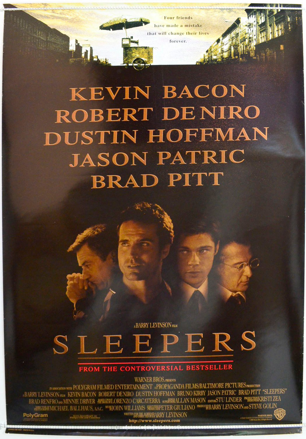 Sleepers Original One Sheet Poster - Film Poster - Movie Poster