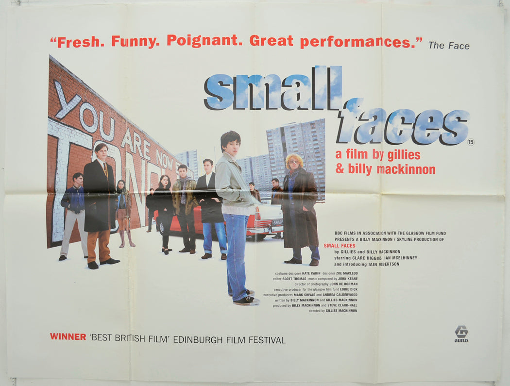 Small Faces Original Quad Poster - Film Poster - Movie Poster