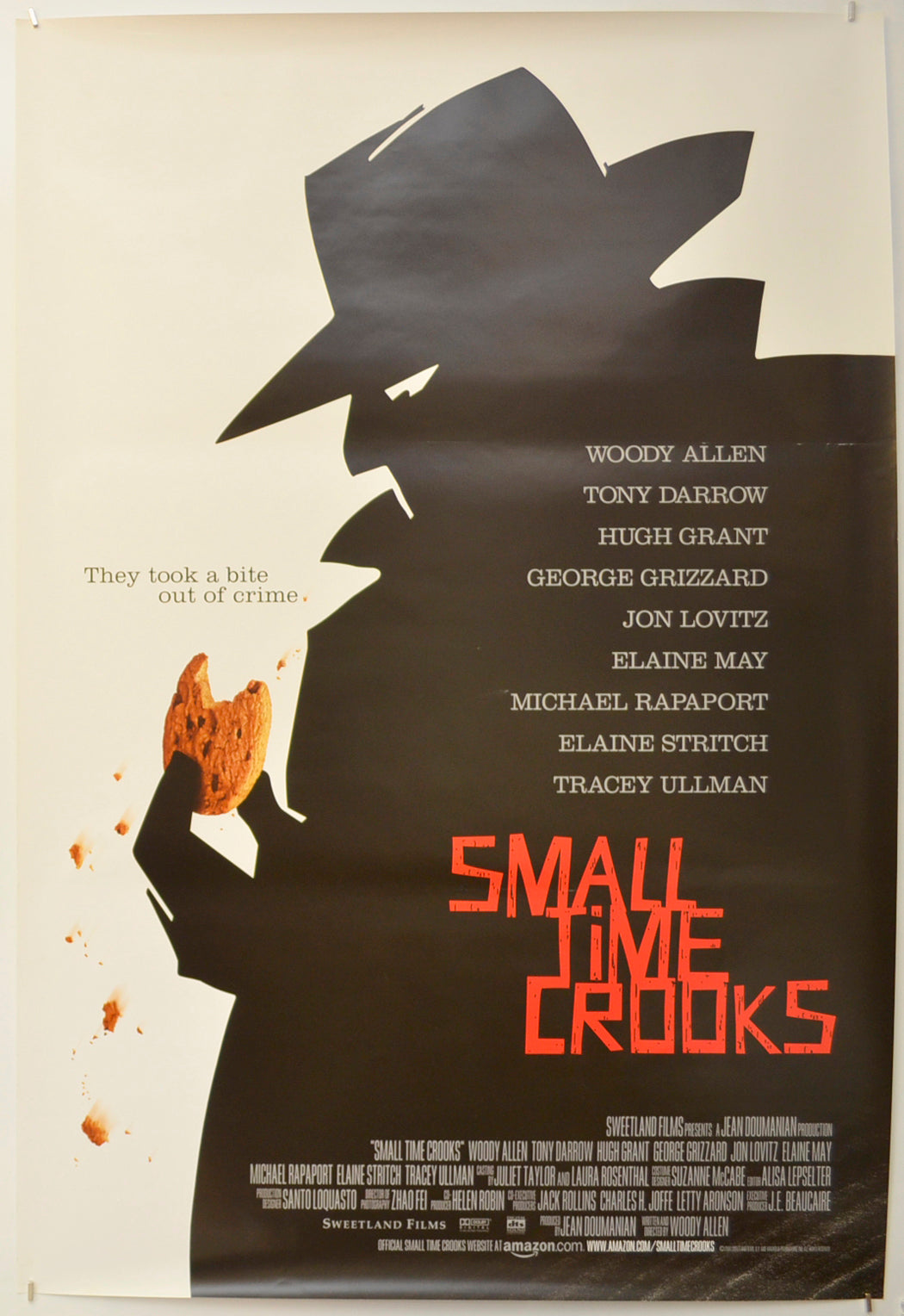Small Time Crooks Original One Sheet Poster - Film Poster - Movie Poster