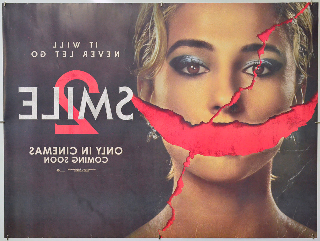 Smile 2 (Back) Cinema Quad Movie Poster