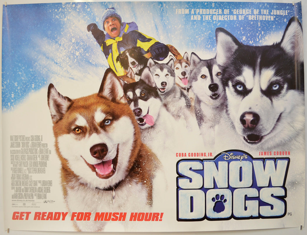 Snow Dogs Original Quad Poster - Film Poster - Movie Poster