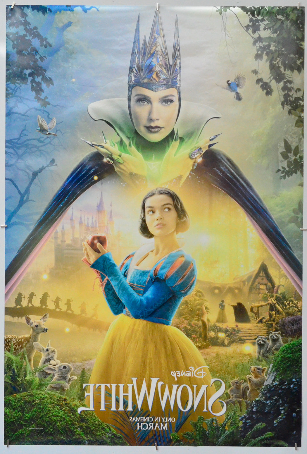 Snow White (Back) Cinema One Sheet Movie Poster