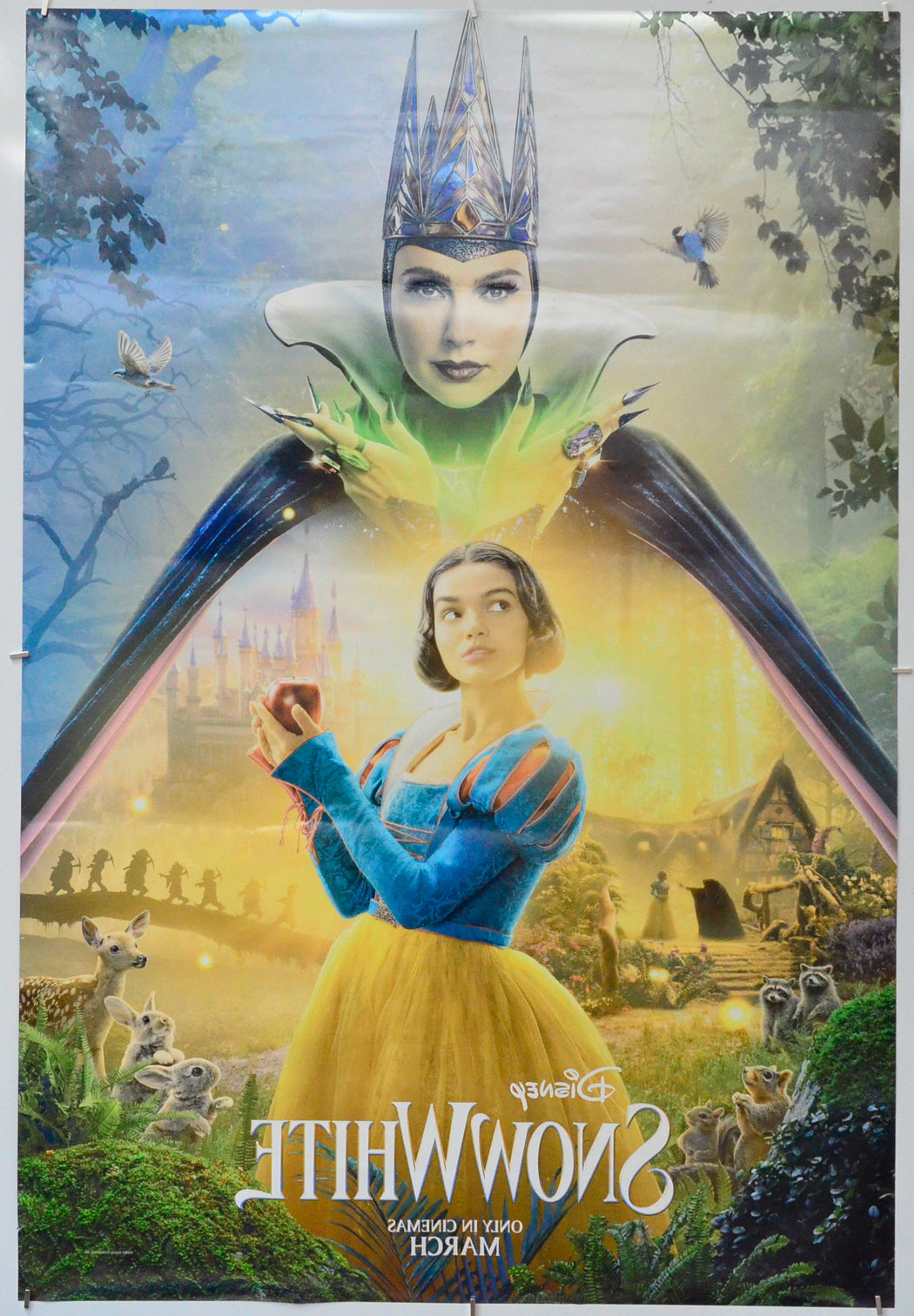 Snow White (Back) Cinema One Sheet Movie Poster