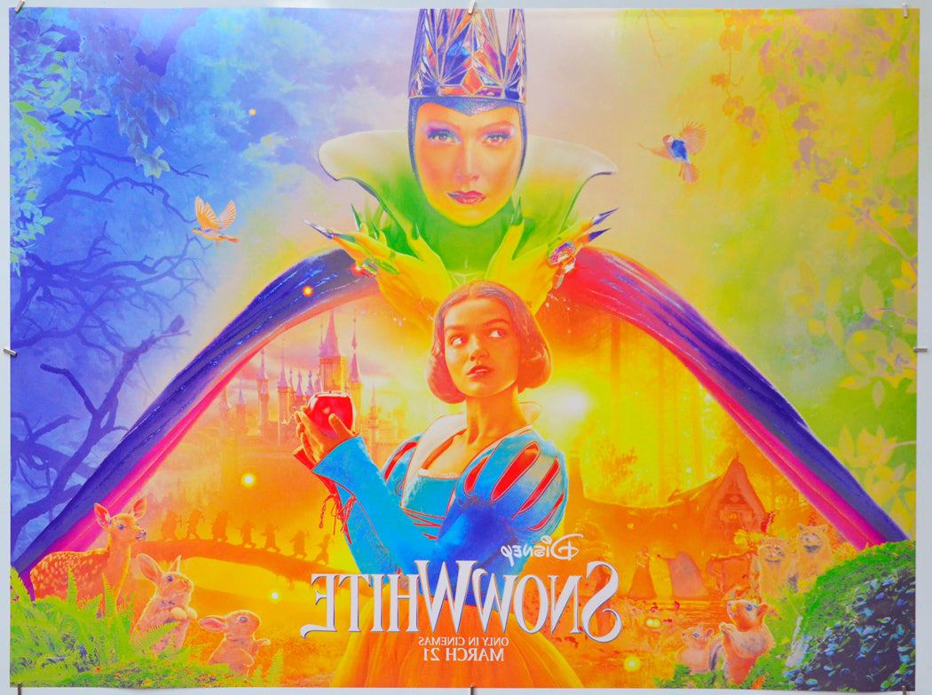 Snow White (Back) Cinema Quad Movie Poster