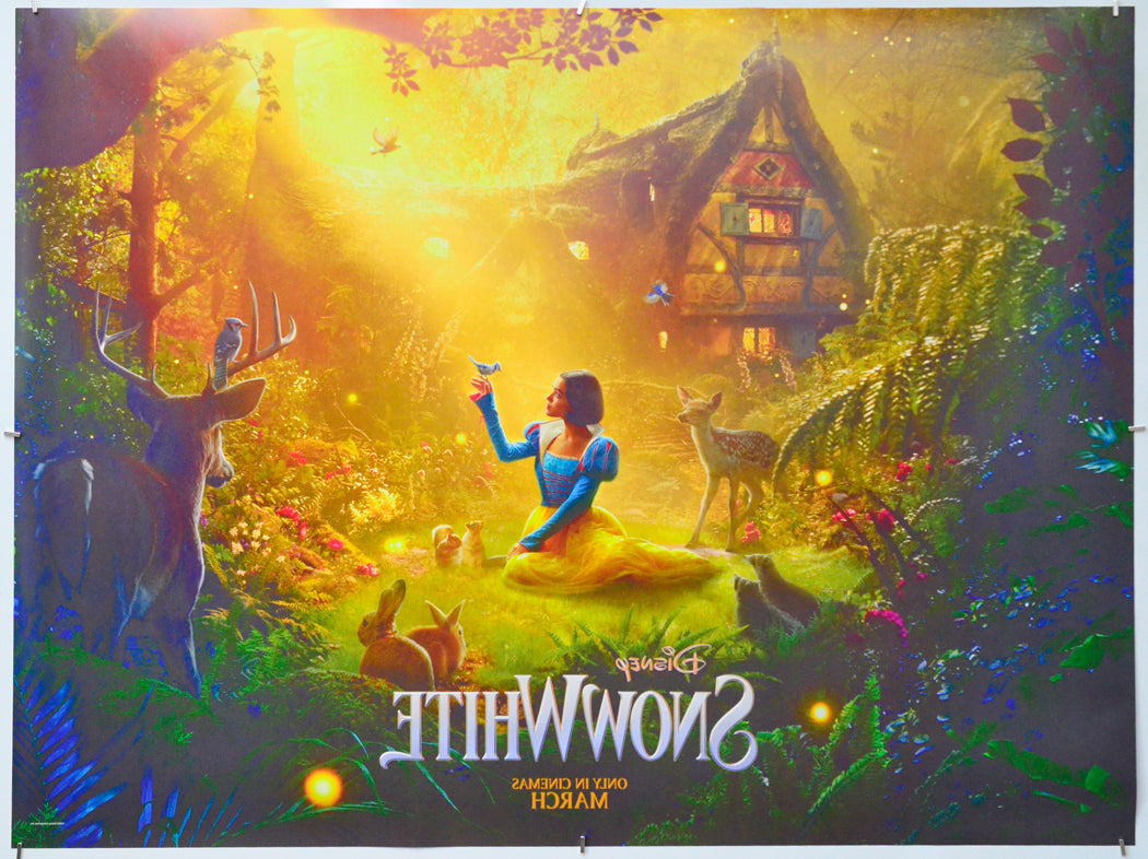 Snow White (Back) Cinema Quad Movie Poster