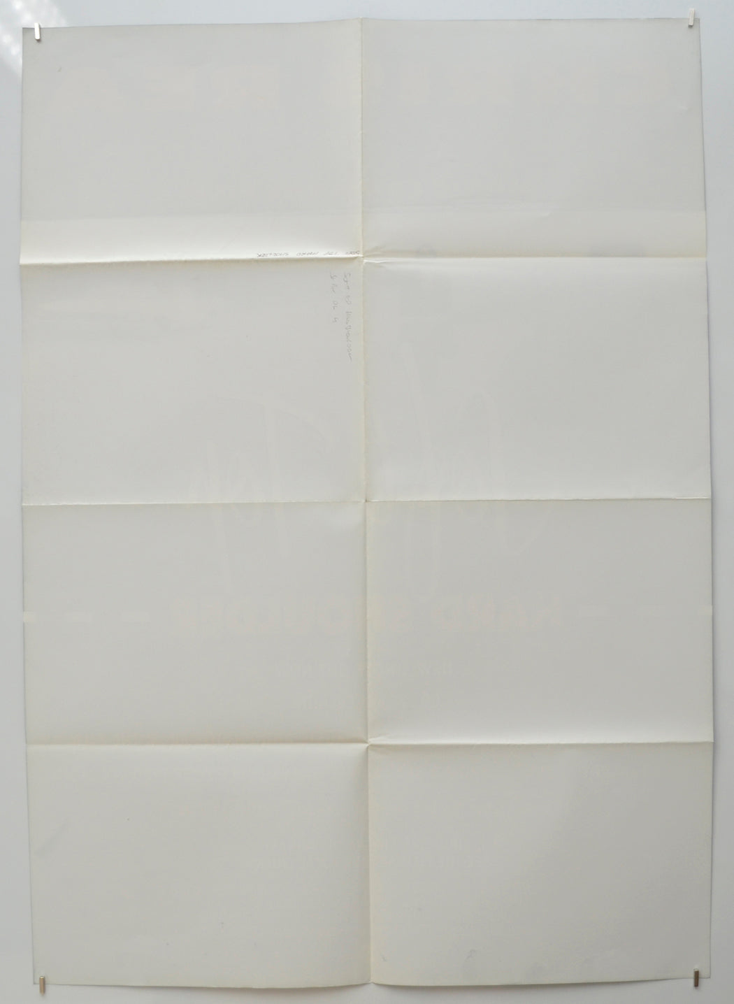 SOFT TOP HARD SHOULDER (Back) Cinema Double Crown Movie Poster