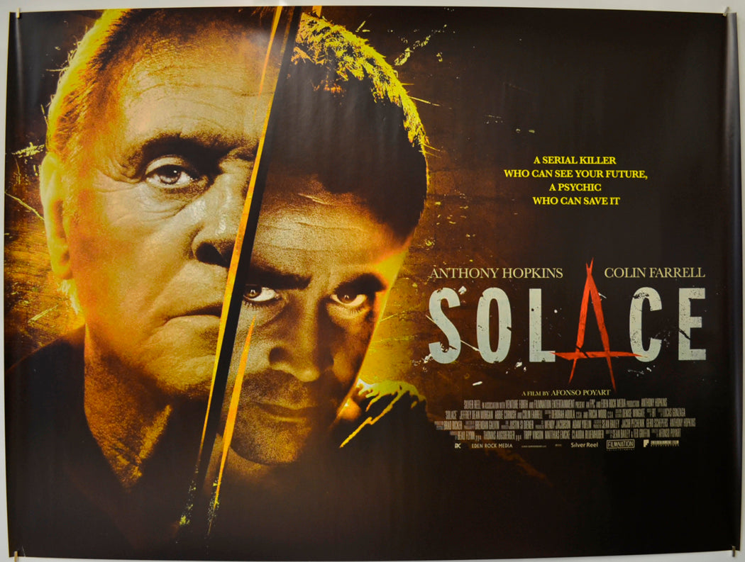 Solace Original Quad Poster - Film Poster - Movie Poster