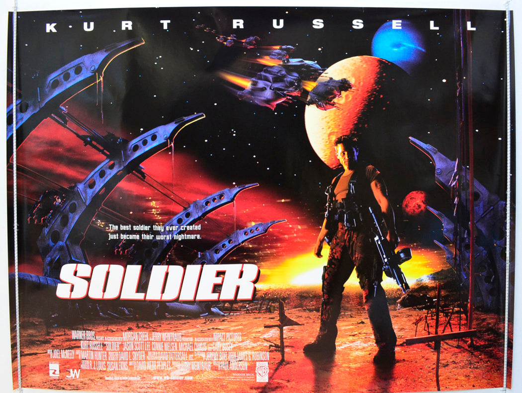 Soldier Original British Quad Poster - Film Poster - Movie Poster