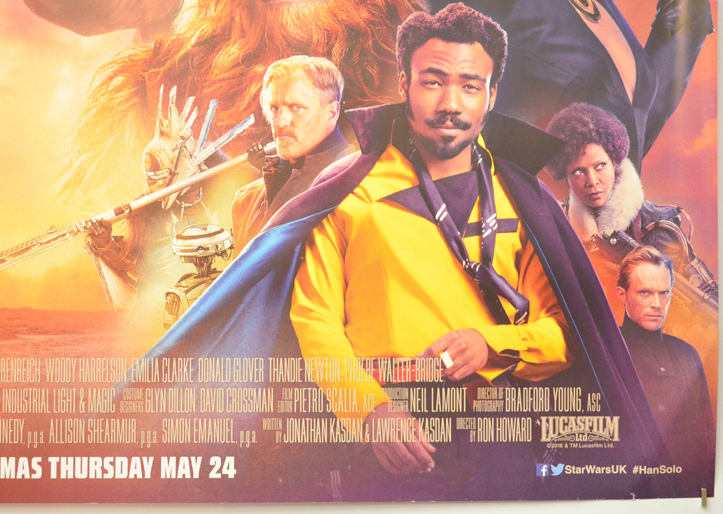 SOLO: A STAR WARS STORY (Bottom Right) Cinema Quad Movie Poster
