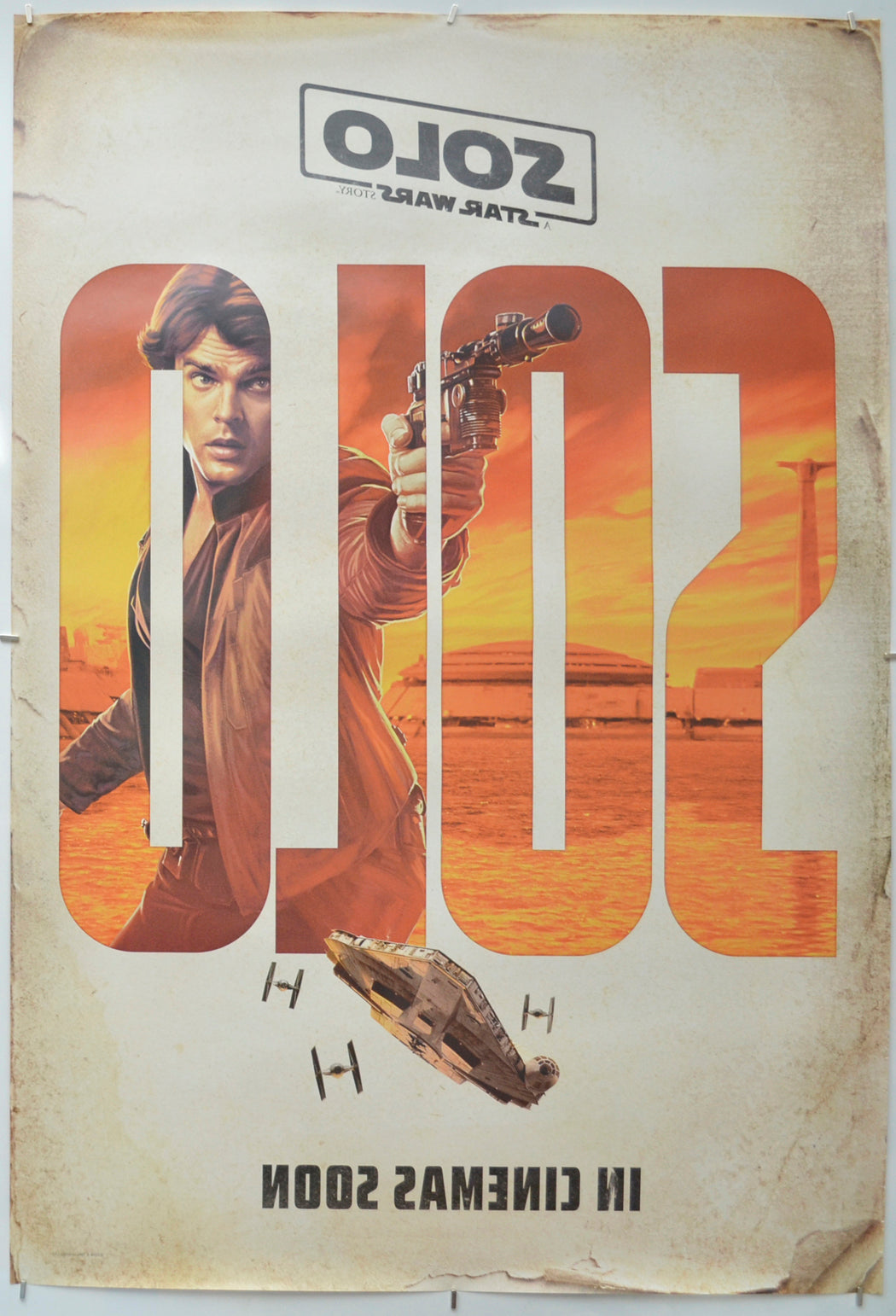 Solo: A Star Wars Story (Back) Cinema One Sheet Movie Poster